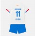 Barcelona Raphinha Belloli #11 Barnkläder Borta matchtröja till baby 2023-24 Kortärmad (+ Korta byxor) Billigt